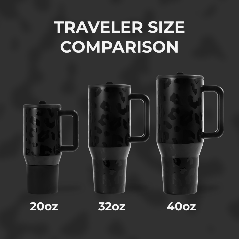Black Leopard - Traveler (20oz) | Ref uaffk4