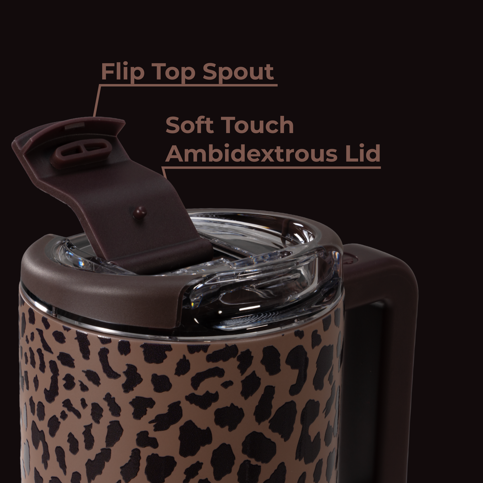 Brown Leopard - Coffee Traveler | Ref 16wj7w