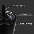 Black - Everyday Tumbler 20oz | Ref 3eq9hw
