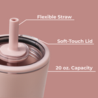 Dusty Rose - Everyday Tumbler 20oz | Ref w1kij3