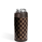 Autumn Checkers - Can Cooler (Slim) | Ref cj23yv
