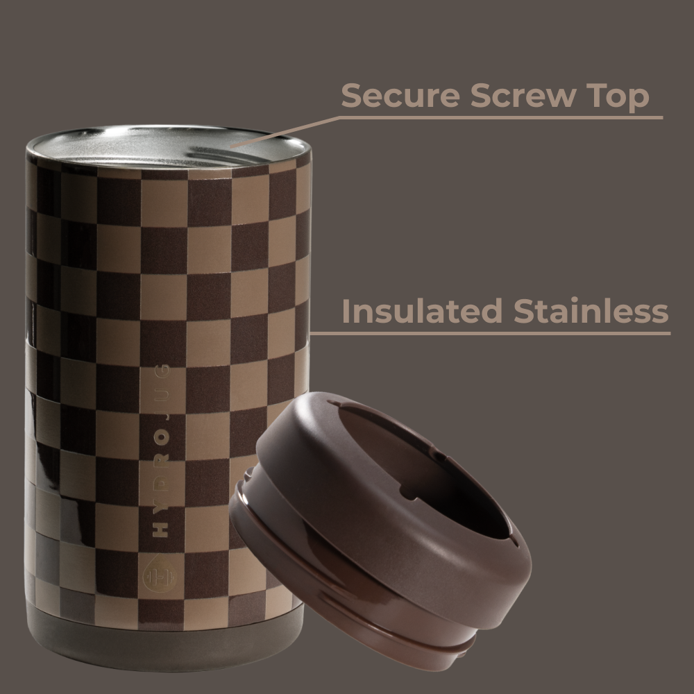 Autumn Checkers - Can Cooler (Slim) | Ref cj23yv