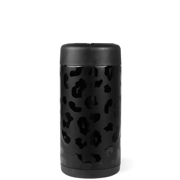 Black Leopard - Can Cooler (Slim) | Ref bidbsh