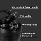 Black Leopard - Insulated Shaker (24oz) | Ref 03t631